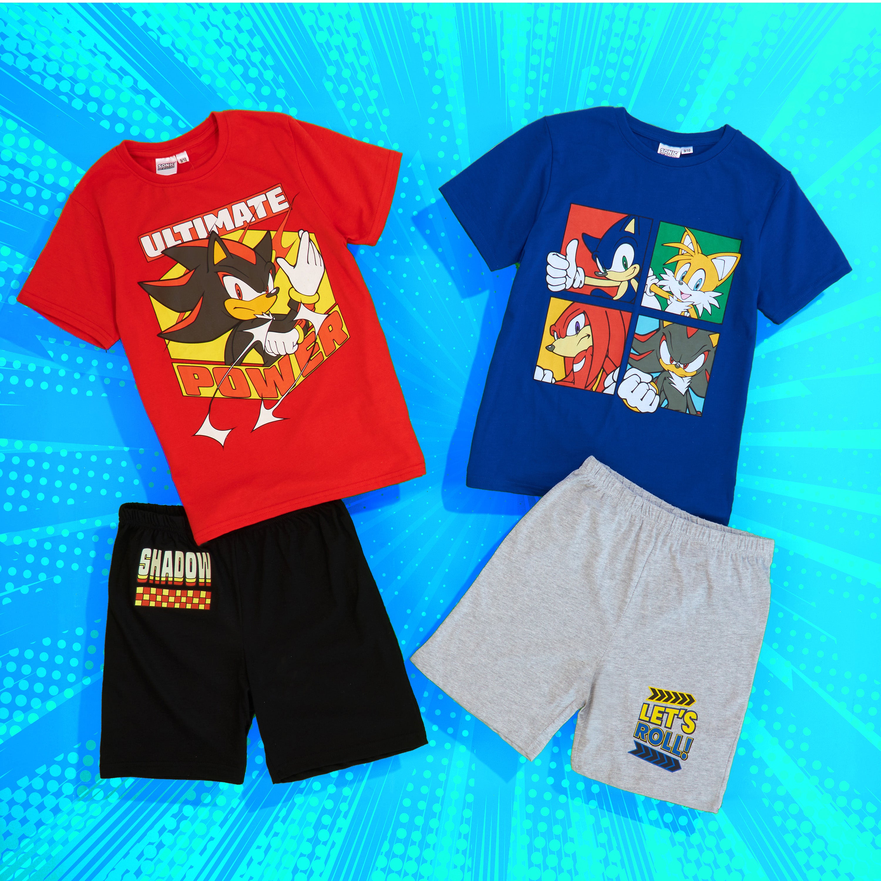 Get Trend Boys Pyjamas Set Short PJs Kids Lounge Set Nightwear Soft Summer Sleepwear Multipacks Available Gifts for Boys - Get Trend