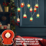 South Park LED String Lights 10 pcs, Funny Fairy Lights 1.65m, Indoor Décor Accessories - Get Trend
