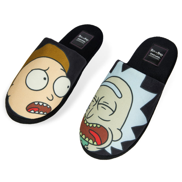 RICK AND MORTY Men's Slippers - Indoor House Shoes - Get Trend