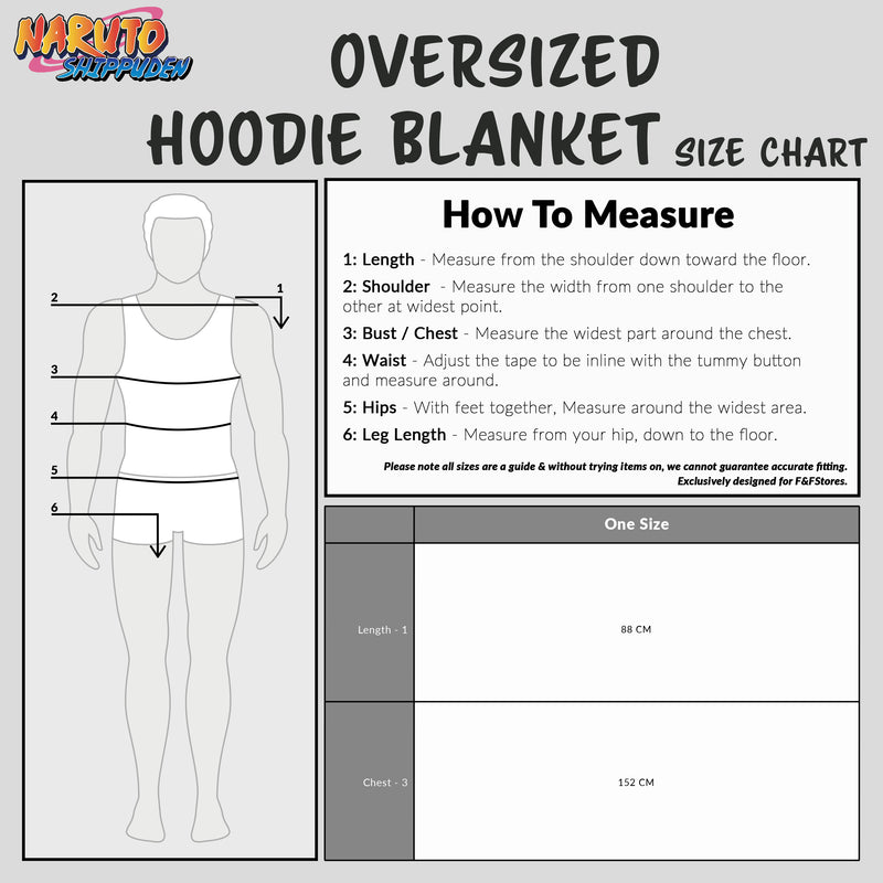 Naruto Blanket Hoodie for Men - Black/Red - Get Trend