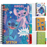 Disney Stitch Sticker Book for Kids with 28 Sticker Sheets Stickers for Scrapbooking - Get Trend