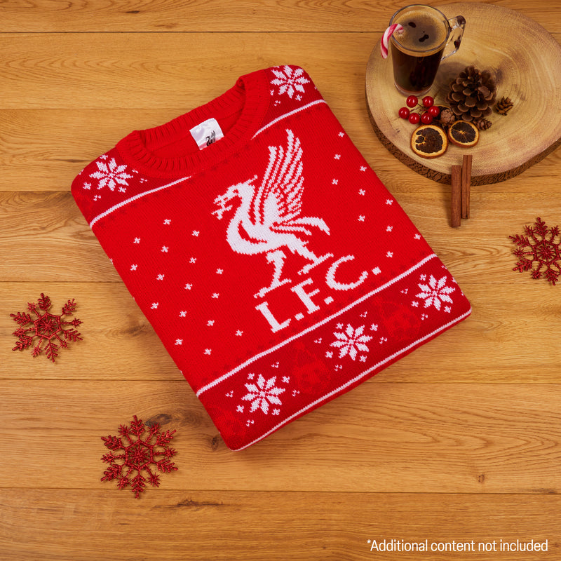 Liverpool FC Christmas Jumpers for Men & Teenagers - Get Trend