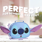 Disney Stitch Kids Lunch Bag with Insulated Lining, Lunch Cooler Bag for School  (Blue 3D) - Get Trend