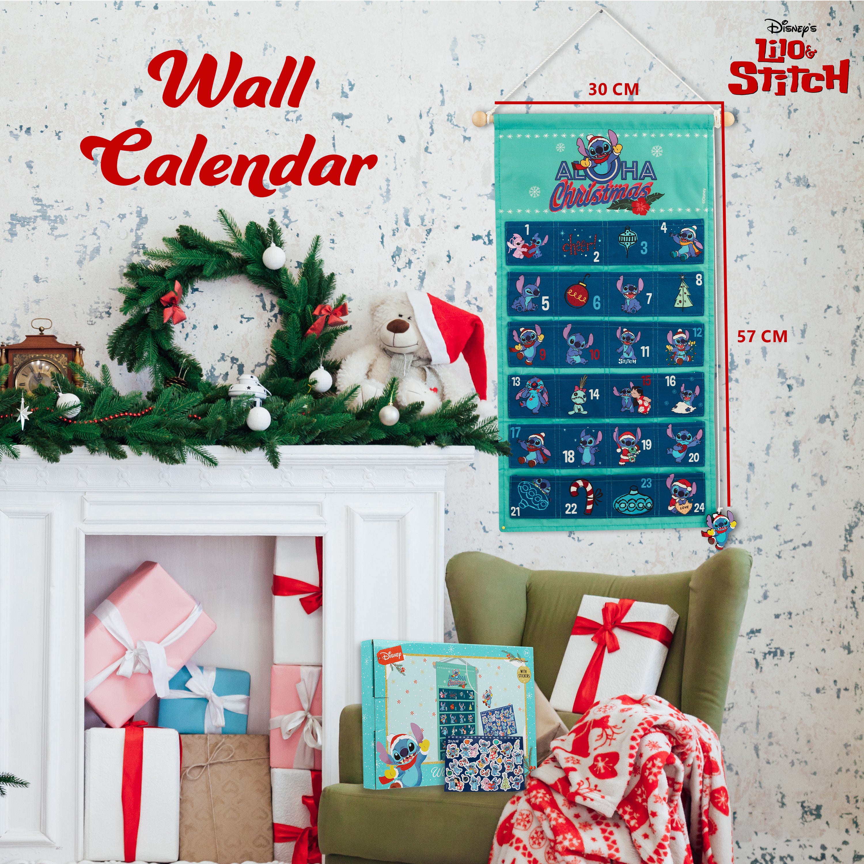 Disney Stitch Advent Calendar 2025 Kids, Fill Your Own Christmas Calendar - Get Trend