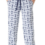 Tottenham Hotspur Mens Pyjama -Comfy Nightwear Bottoms for Men Teenagers Spurs Gifts - Get Trend