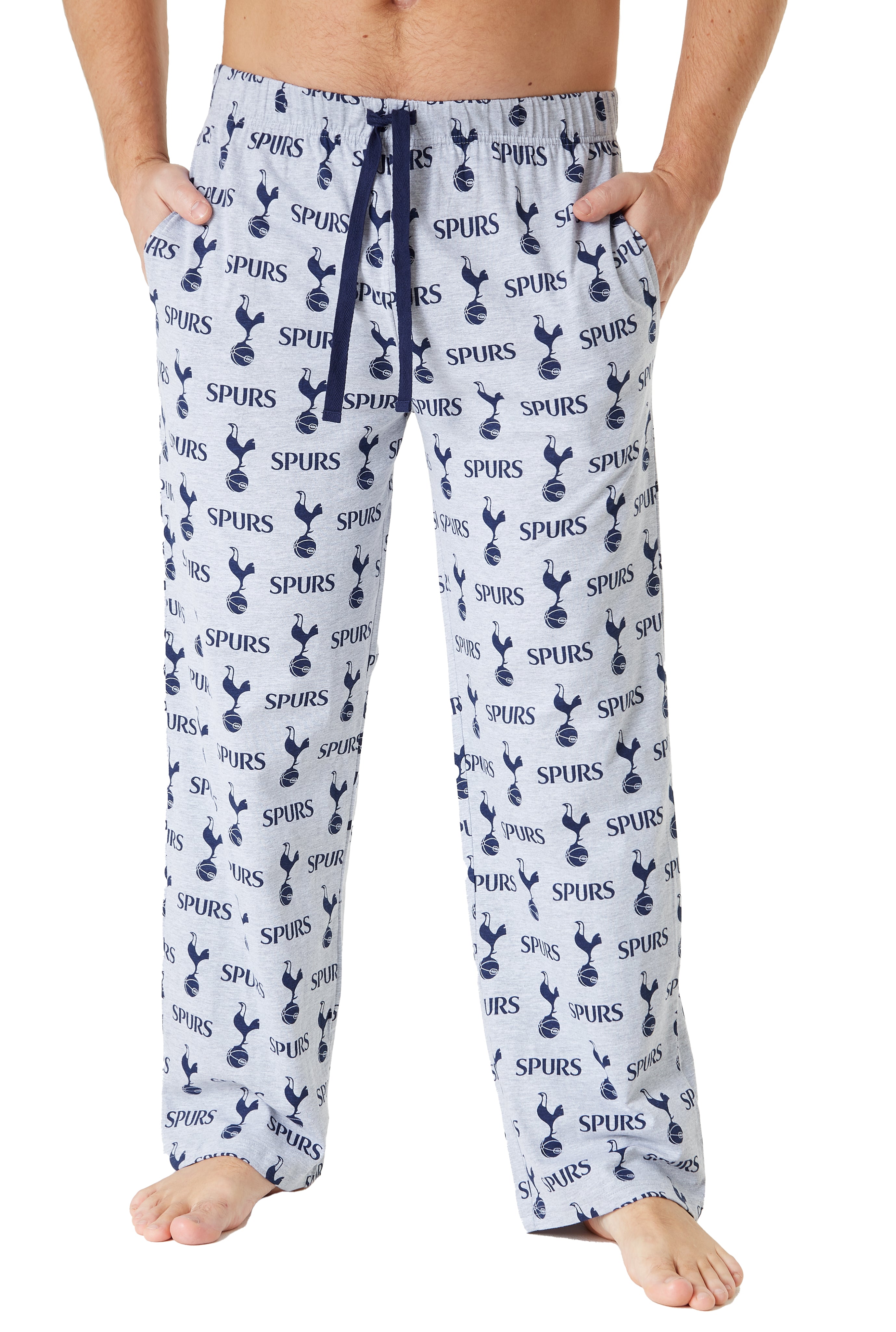 Tottenham Hotspur Mens Pyjama -Comfy Nightwear Bottoms for Men Teenagers Spurs Gifts - Get Trend