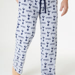 Tottenham Hotspur Mens Pyjama -Comfy Nightwear Bottoms for Men Teenagers Spurs Gifts - Get Trend