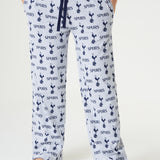 Tottenham Hotspur Mens Pyjama -Comfy Nightwear Bottoms for Men Teenagers Spurs Gifts - Get Trend