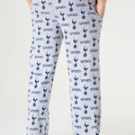 Tottenham Hotspur Mens Pyjama -Comfy Nightwear Bottoms for Men Teenagers Spurs Gifts - Get Trend