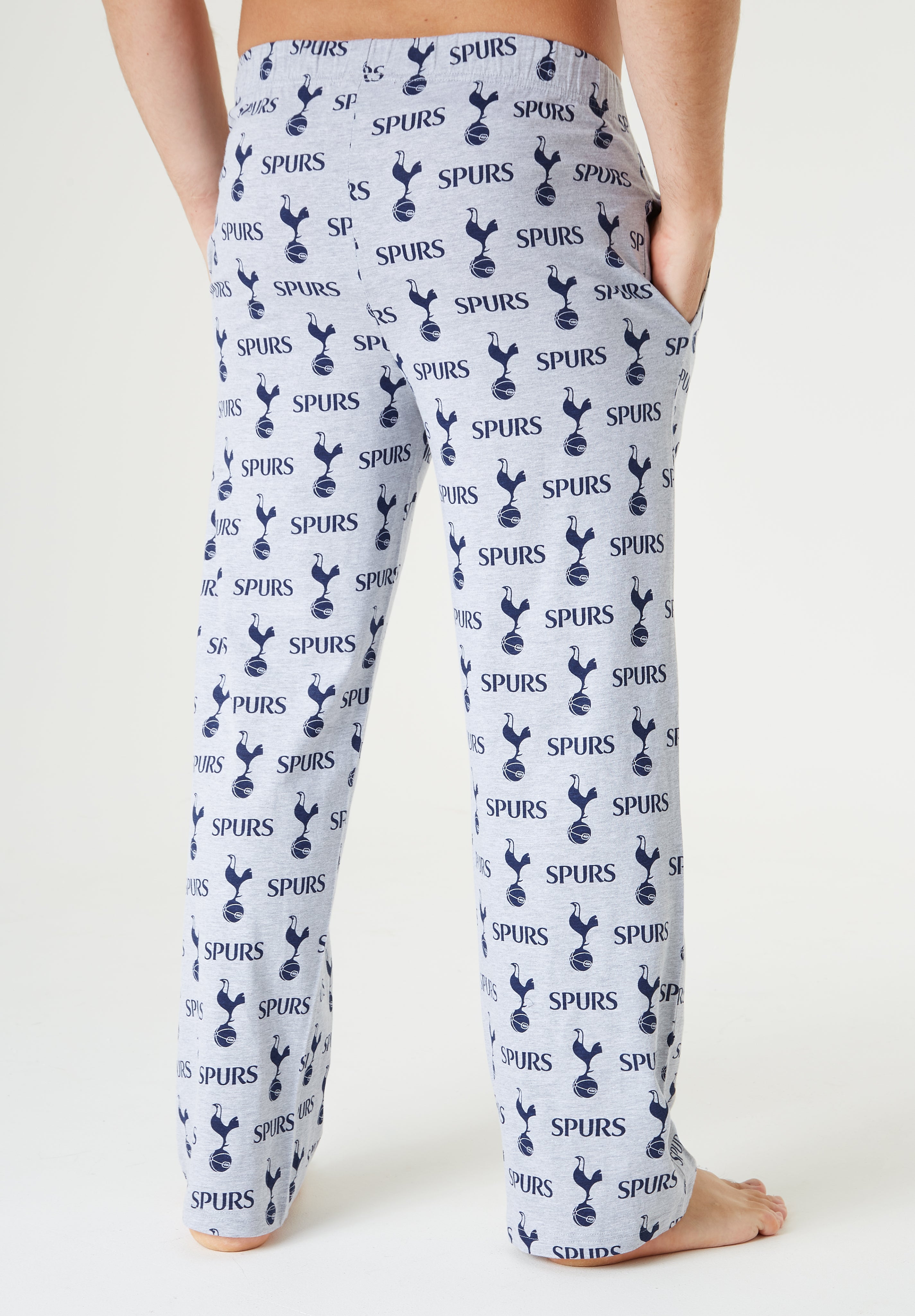 Tottenham Hotspur Mens Pyjama -Comfy Nightwear Bottoms for Men Teenagers Spurs Gifts - Get Trend