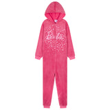Barbie Girls & Teenagers Fleece Onesie with Hood, Cosy Loungewear -  Gifts for Girls - Get Trend
