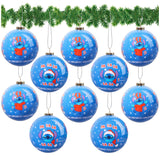 Disney Stitch Tree Baubles Christmas Decorations Pack of 10 Festive Hanging Ornament Balls Xmas Gifts - Get Trend