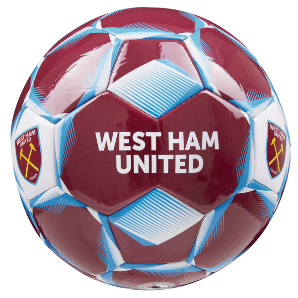 West Ham United F.C. Football Soccer Ball for Adults & Teenagers - Size 3 - Get Trend
