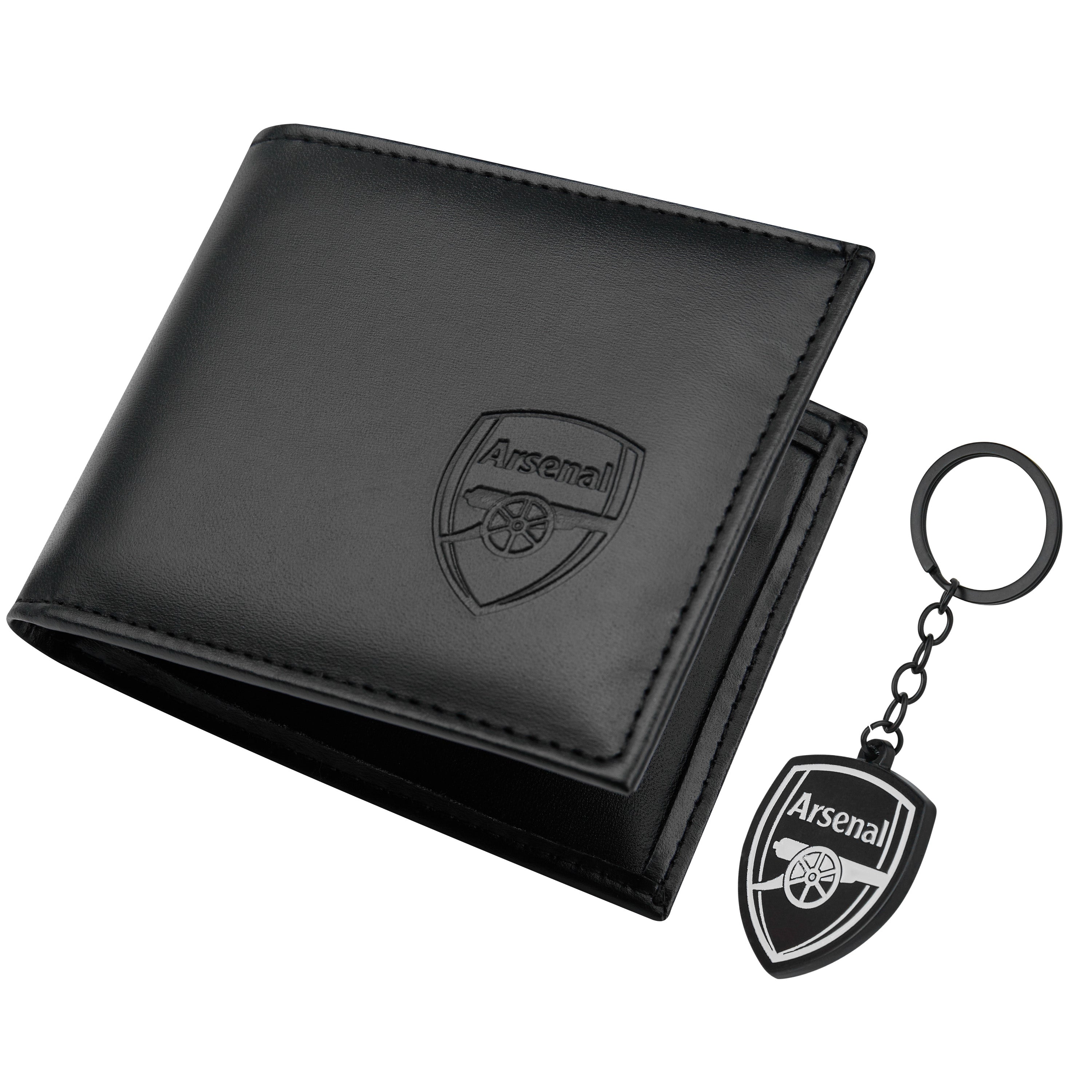 Arsenal F.C. Sports Fan Wallet Accessories Set with Card Slots & Coin Pocket. - Get Trend