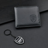 Arsenal F.C. Sports Fan Wallet Accessories Set with Card Slots & Coin Pocket. - Get Trend
