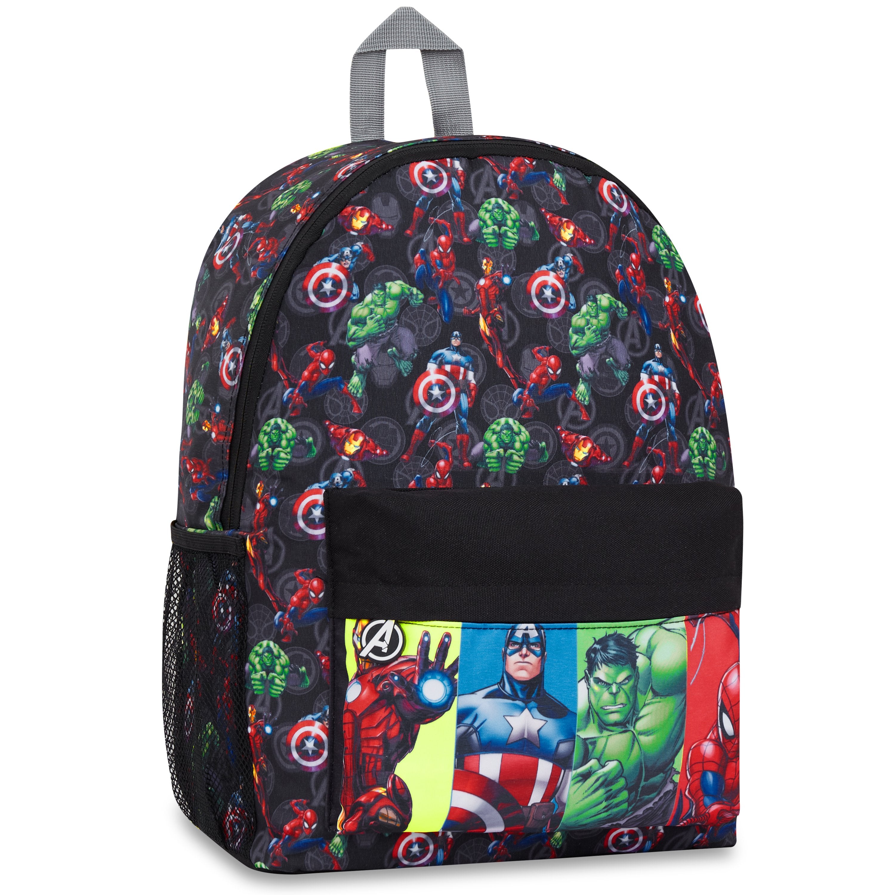 avengers kids backpack Marvel Kids Backpack, School Bag with Zipped Front Pocket