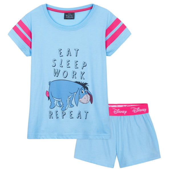 Disney Eeyore Pyjamas for Kids and Teens 2 Piece Nightwear - Get Trend