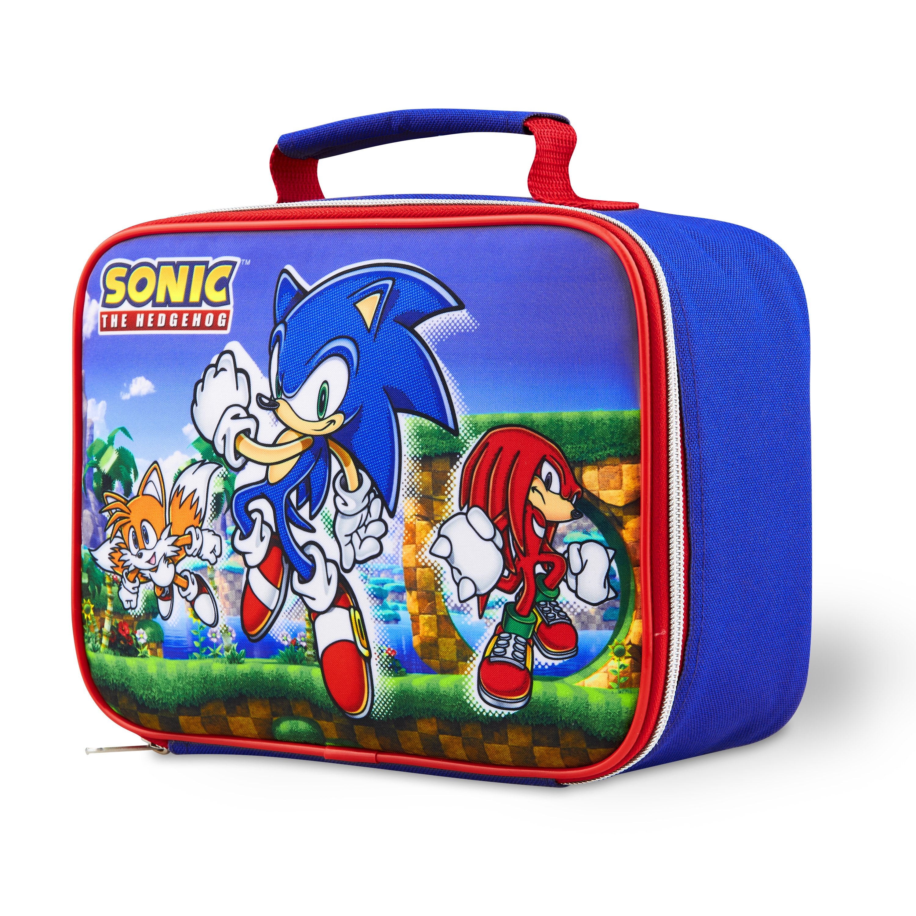 Sonic The Hedgehog Lunch Box Kickin' It Insulated Kids Lunch Bag