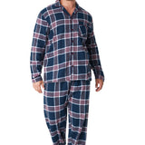 CityComfort Mens Pyjamas Set, Tartan Brushed Cotton Pyjamas - Get Trend