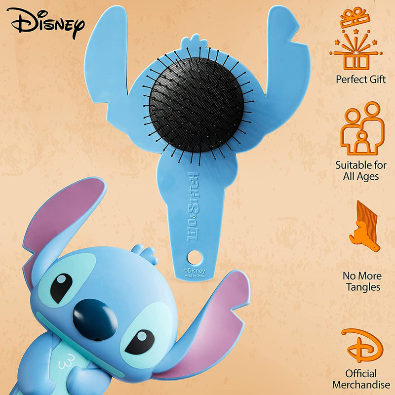 Disney Stitch Hair Brush for Kids Detangle Hair Brush 3D Children Teenager and Women - Get Trend
