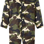 CityComfort Kids Onesie,All in One Pyjamas,Soft Fleece Zip Up Jumpsuit for Kids - Get Trend