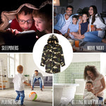 CityComfort Kids Onesie,All in One Pyjamas,Soft Fleece Zip Up Jumpsuit for Kids - Get Trend