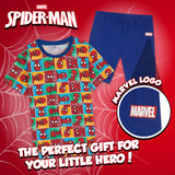 Marvel Spiderman Boys Pyjamas, Short Sleeve Boys Pyjama - Get Trend