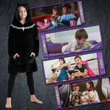 Marvel Oversized Hoodie Blanket for Kids, Black Panther Avengers Gifts for Boys - Get Trend