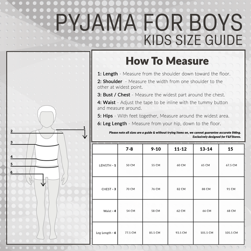 CityComfort Boys Pyjamas, Long Sleeve Gaming PJs for Boys - Get Trend