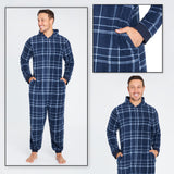 CityComfort Onesies for Men, Hooded Fleece Onesie, Gifts for Men - Get Trend