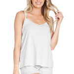 CityComfort Ladies Pyjamas, Women’s 2 Piece Nightwear, GREY Pjs Set - Get Trend