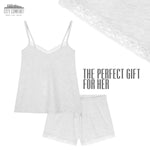 CityComfort Ladies Pyjamas, Women’s 2 Piece Nightwear, GREY Pjs Set - Get Trend