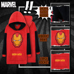 Marvel Oversized Blanket Hoodie Kids - Iron Man - Get Trend