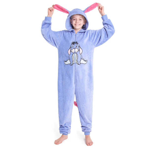 Disney Onesie for Kids, Boys Girls Fleece Pyjamas Eeyore Gifts - Get Trend