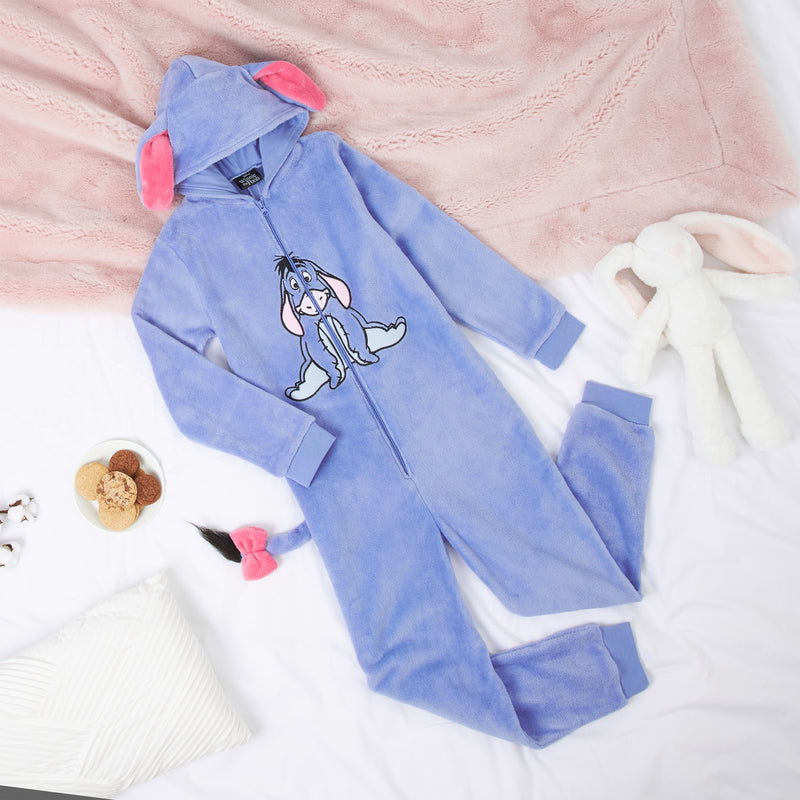 Disney Onesie for Kids, Boys Girls Fleece Pyjamas Eeyore Gifts - Get Trend