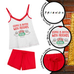 Friends Women's Pyjama Sets, Ladies Pyjamas, Short PJs For Women - Get Trend