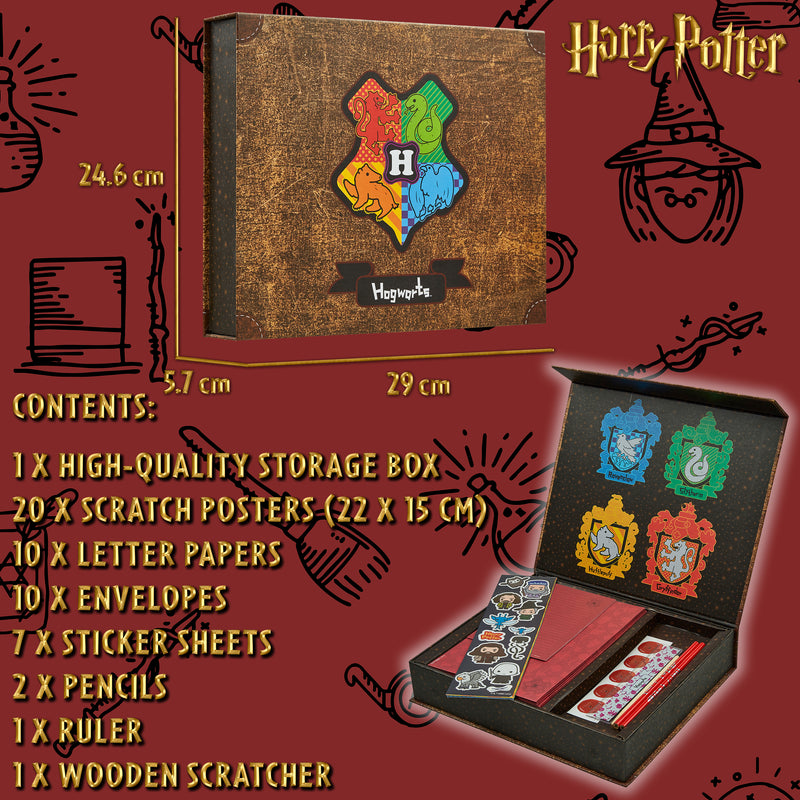 Harry Potter Scratch Art for Kids, Arts and Crafts for Kids - Get Trend