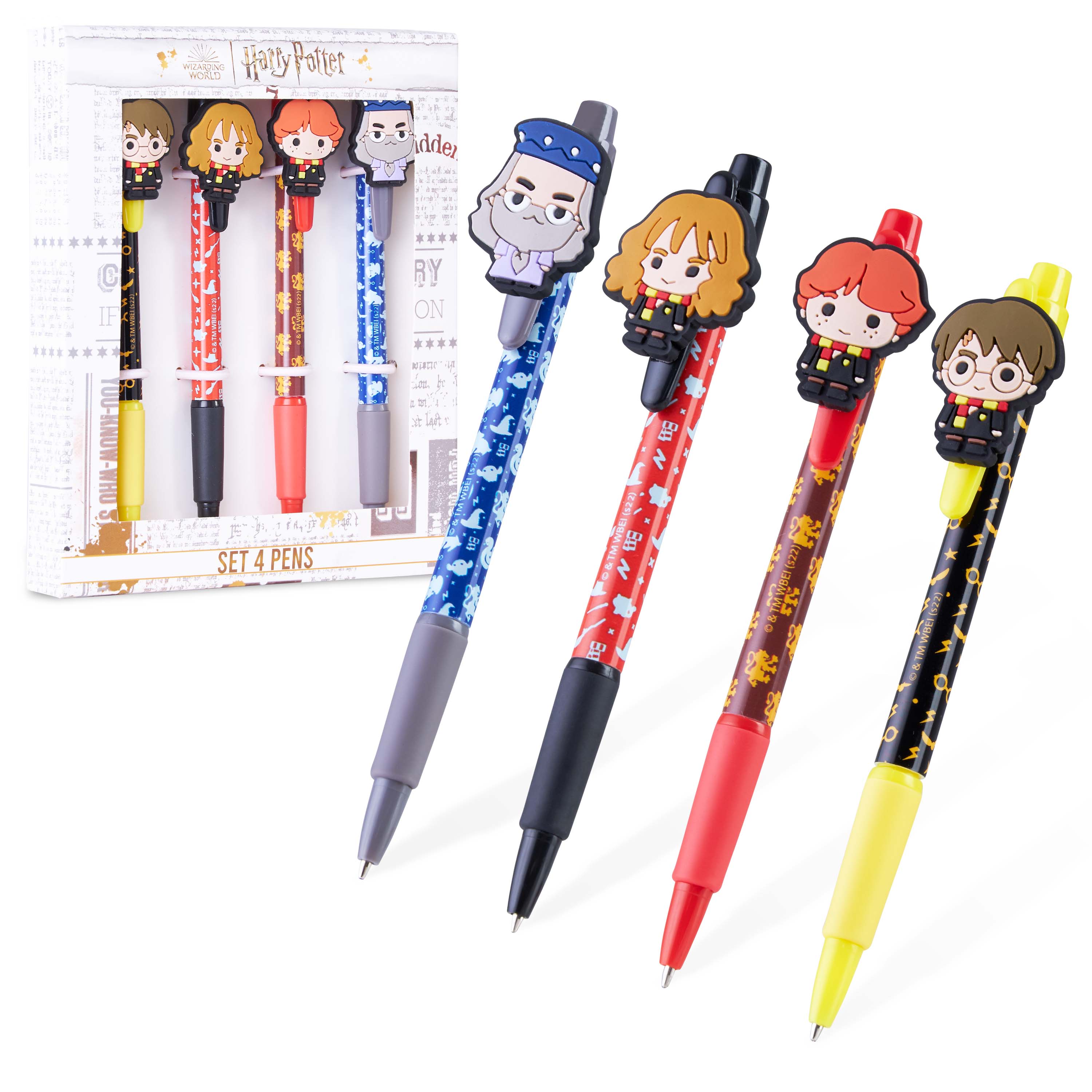 Cerda group Harry Potter Pen 4 Units Multicolor