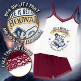 Harry Potter Ladies Pyjamas, Womens Shorts and Top Set, Women’s Nightwear - Get Trend