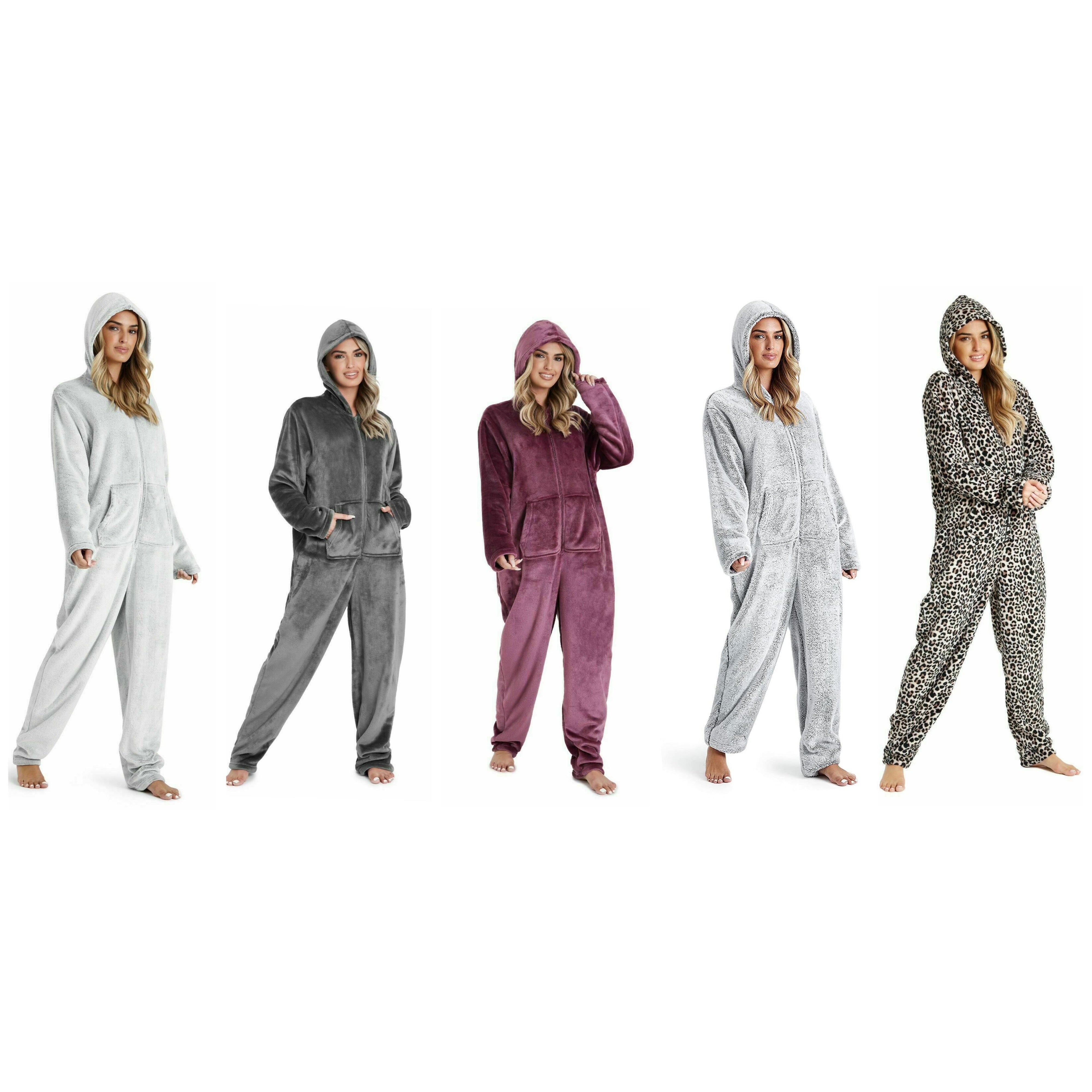CityComfort Onesies voor heren en tieners, loungewear, knusse fleece herenpyjama, alles-in-één jumpsuit, nachtkleding, Donkergrijs, XL CityComfort Onesies voor heren en tieners, loungewear, knusse fleece herenpyjama, alles-in-één jumpsuit, nachtkleding, Donkergrijs, XL