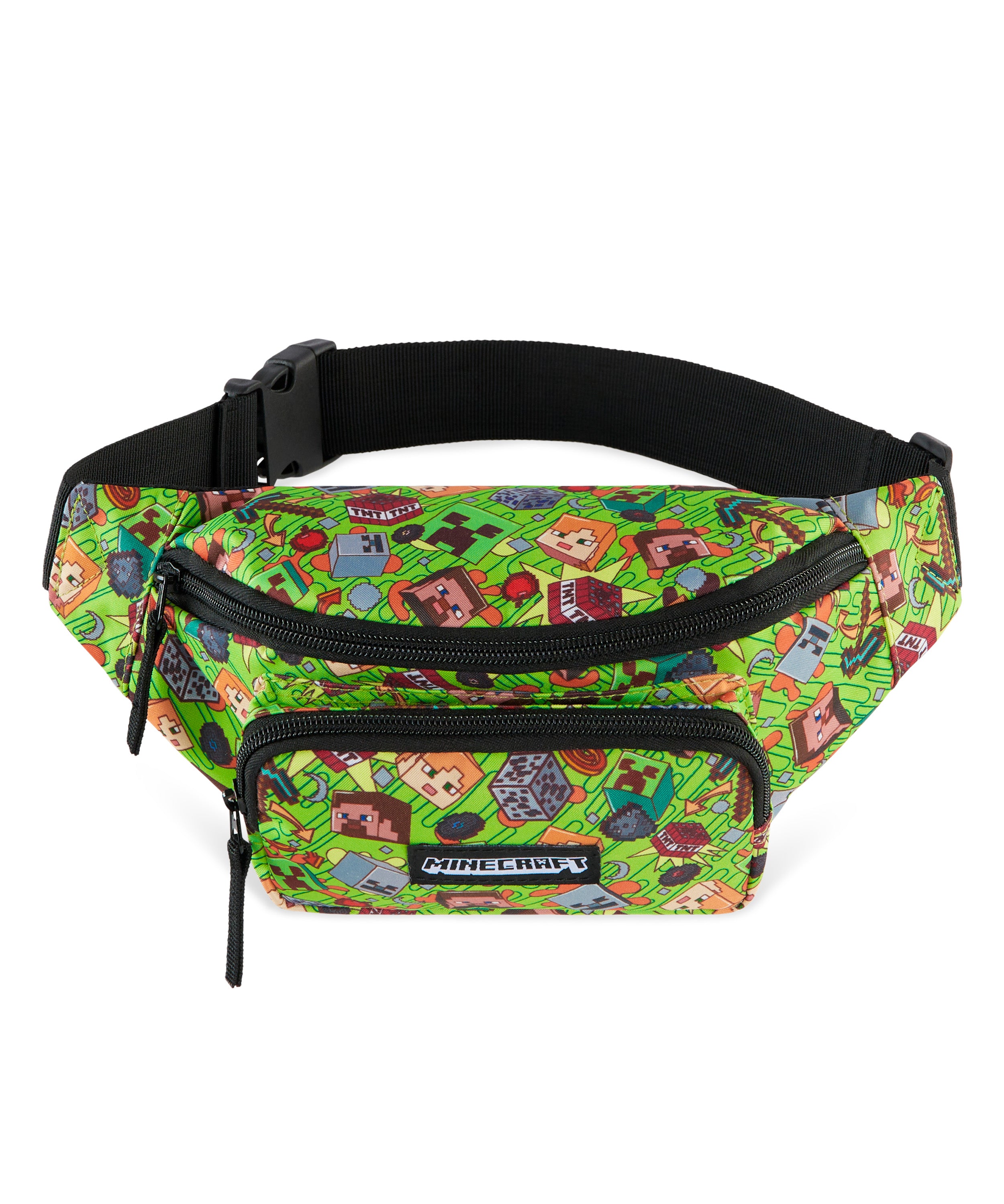 Minecraft Boys Fashion Waist Pack Adjustable Strap - Get Trend