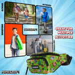 Minecraft Boys Fashion Waist Pack Adjustable Strap - Get Trend