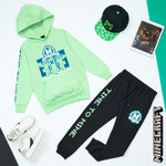 Minecraft Boys Tracksuit, Kids Hoodie and Joggers Set - Get Trend