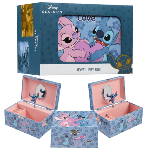 Disney Musical Jewellery Box for Girls, Stitch Gifts for Girls - Get Trend