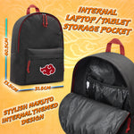 Naruto Backpack - Akatsuki Anime School Bag - Get Trend