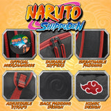Naruto Backpack - Akatsuki Anime School Bag - Get Trend