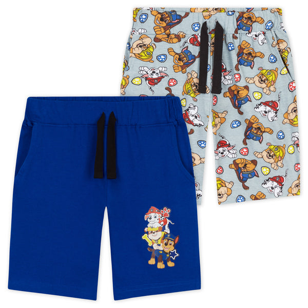 Paw Patrol Boys Shorts, 2-Pack Jersey Shorts, Kids Gifts - Get Trend