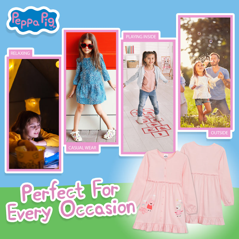 Peppa Pig Girls Dresses, Pink Dress For Girls - Get Trend