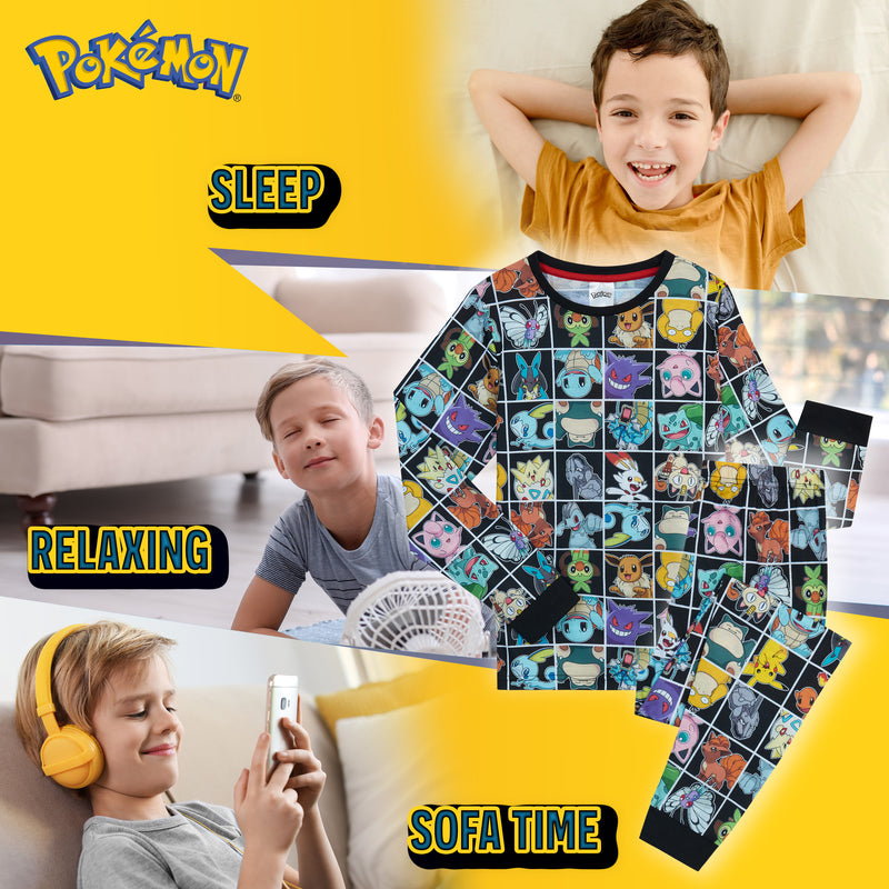 Pokemon Pyjamas for kids - Pikachu Boys Pyjamas Set - Get Trend