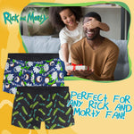 RICK AND MORTY Mens Boxers Shorts Multipack Underwear (5 Pack) - Get Trend